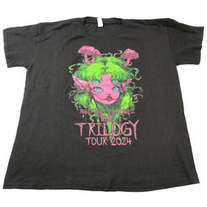 Melanie Martinez The Trilogy Tour 2024 Concert Tee Small Black 100% Cotton 1541